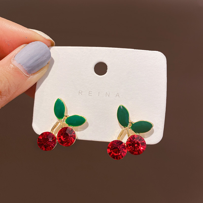 925 Silver Needle Placed On The Ground Stall Night Market Supply Source Earrings Female Korean Fashion Network Popular Live Broadcast Popular Earrings Earrings Wholesale