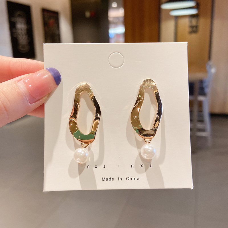 925 Silver Needle Earrings Women's Floor Stand Night Market Source Korean Fashion New Popular Earrings Wholesale Popular Earrings