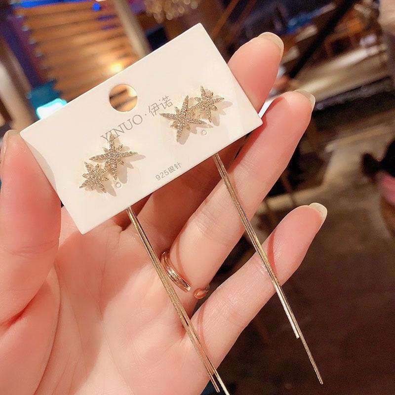 Hot Selling # 925 Silver Needle Earrings, High-Quality And High-End Feel Earrings, Female French Niche Ear Accessories, Noble Temperament Wholesale