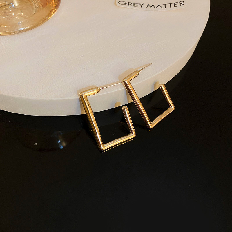 925 Silver Needle Placed On The Ground Stall Night Market Supply Source Earrings Female Korean Fashion Network Popular Live Broadcast Popular Earrings Earrings Wholesale