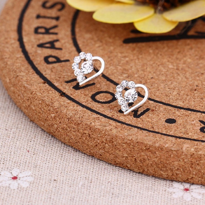 925 Silver Needle Earrings Women's Floor Stand Night Market Source Korean Fashion New Popular Earrings Wholesale Popular Earrings