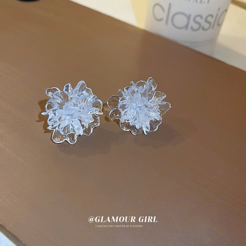 925 Silver Needle Placed On The Ground Stall Night Market Supply Source Earrings Female Korean Fashion Network Popular Live Broadcast Popular Earrings Earrings Wholesale