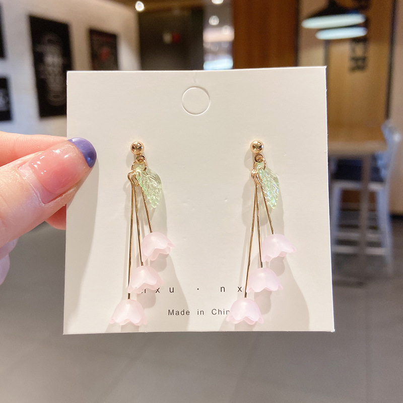 925 Silver Needle Earrings Women's Floor Stand Night Market Source Korean Fashion New Popular Earrings Wholesale Popular Earrings